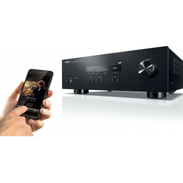 Yamaha R-S202D Ολοκληρωμένος Ενισχυτής Hi-Fi Stereo 115W/4Ω 140W/8Ω S090.31140 Μαύρος